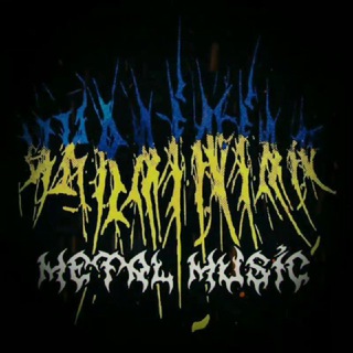 Логотип телеграм -каналу ukrainian_metal — Українська важка музика
