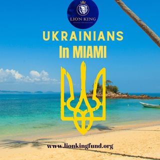 Логотип телеграм -каналу ukrainianmiamicnannel — Українці в Майамі-канал
