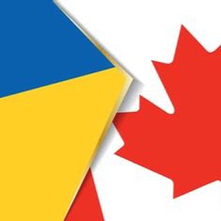 Логотип телеграм -каналу ukrincanada — Про Канаду для українців