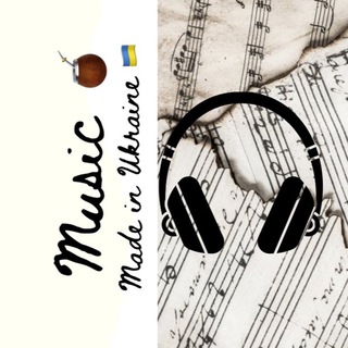 Логотип телеграм -каналу ukrrrrmusic — 🧉Music