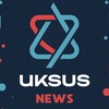 Логотип телеграм канала @uksusnews — "UKSUS"