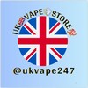 Logo of telegram channel ukvapestore247 — UK🇬🇧 VAPE💨 STORE 💯👌🚭🔞