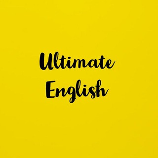 Telegram channel Ultimate english logo