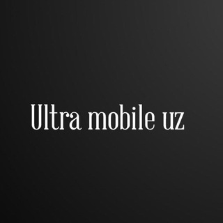 Logotipo del canal de telegramas ultramobile1 - Ultra mobile uz