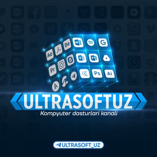 Telegram kanalining logotibi ultrasoft_uz — UltraSoftUz | Dasturlar