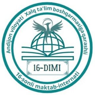 Telegram kanalining logotibi ulugnor_dimi — 16-DIMI (rasmiy kanal)🎗