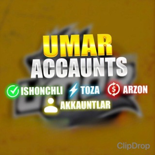 Telegram kanalining logotibi umar_akkaunt_bozor — UMAR AKKAUNT SAVDO