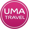Логотип телеграм канала @umatravelpro — UMATRAVEL by Евгения Исмагилова