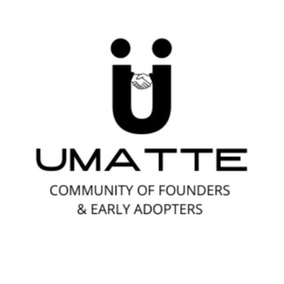 Логотип телеграм канала @umatte_community — UMATTE - стартапы для жизни