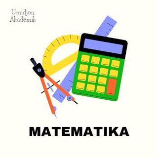 Telegram channel MATEMATIKA__TEST logo