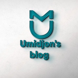 Telegram kanalining logotibi umidjonsblog — Umidjon's blog | IELTS