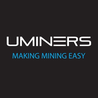 Логотип телеграм канала @uminershop — UMINΞRS - оборудование для майнинга