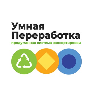 Логотип телеграм канала @umnayapererabotka — Умная переработка