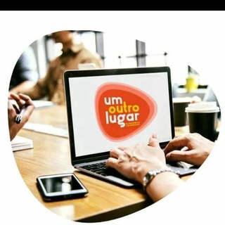 Telegram channel Um outro lugar planejamento logo