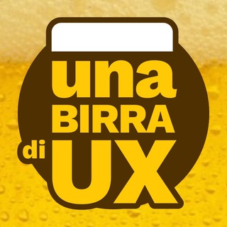 Logo del canale telegramma unabirradiux - Una Birra di UX