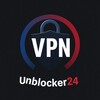 Logo of telegram channel unblocker24 — Unblocker24