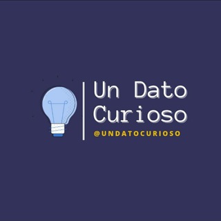 Logotipo del canal de telegramas undatocurioso - DATO CURIOSO