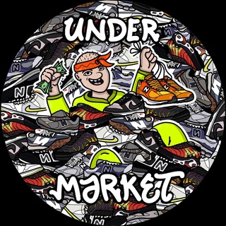 Логотип телеграм канала @under1312market — UNDER MARKET