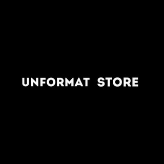Логотип телеграм канала @unformat_store — 📱UNFORMAT STORE