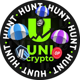 Логотип телеграм канала @uni_crypto1 — UNICRYPTO HUNT
