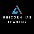 Telegram channel UNICORN IAS ACADEMY logo