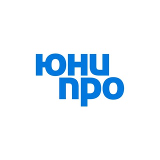 Логотип телеграм канала @unipronrg — ПАО «Юнипро»