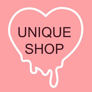 Логотип телеграм канала @unique_shoooop — UNIQUE SHOP