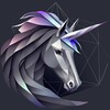 Логотип телеграм канала @unistory_app — Unicorn story