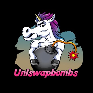 Logo of telegram channel uniswapbombs — Uniswap Bombs