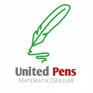 Telegram kanalining logotibi united_pens — United Pens | Matematika Darsliklari