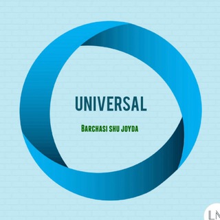 Telegram kanalining logotibi universal_da — UNIVERSAL