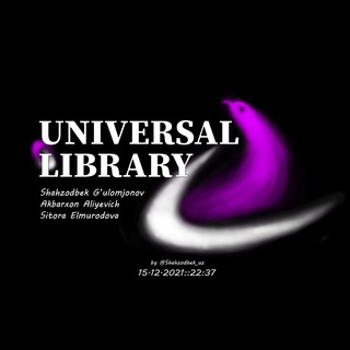 Telegram kanalining logotibi universal_library — Universal Library || New Moon