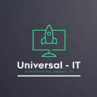 Telegram kanalining logotibi universalitkanali — Universal IT kanali