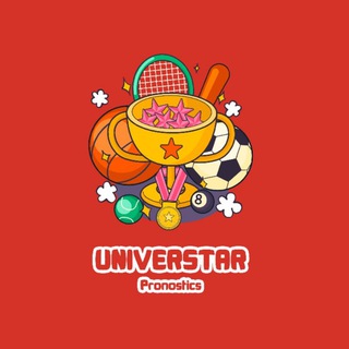 Logo de la chaîne télégraphique universdesparieurs - UniverStar Pronostics ✤ Coupons Gratuit, 1xbet, Betwinner, 1win