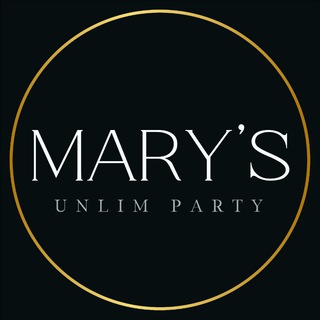 Логотип телеграм канала @unlimparty — MARY'S UNLIM PARTY🥳