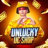 Логотип телеграм канала @unluckyuc — UNLUCKY UC