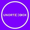Логотип телеграм канала @unorthogram — UNorthodox. Дизайнерская