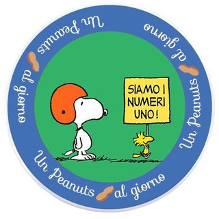 Logo of telegram channel unpeanutsalgiorno — Un Peanuts al giorno 🥜