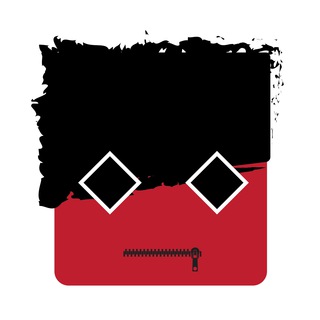 Логотип телеграм канала @unstream — Красные под чёрным