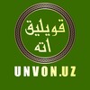 Telegram kanalining logotibi unvon_uz — Unvon.uz