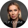 Логотип телеграм канала @upcomm_travel — Алина Гафурова | турагент компании Up Comm
