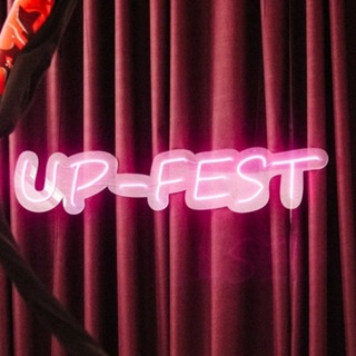 Логотип телеграм канала @upfest — UP-FEST I Воздушная гимнастика