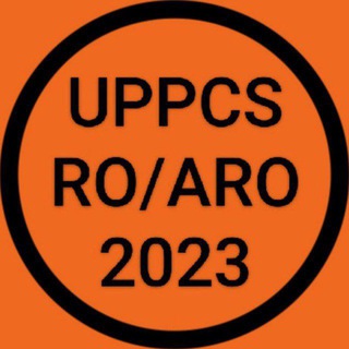 Logo saluran telegram uppsc_ro_aro_ahc — UPPCS RO ARO AHC 2024
