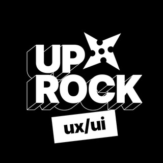 Логотип телеграм канала @uprockpro — UX/UI [by Uprock]