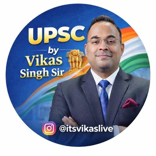 Telegram channel Target UPSC by Vikas Singh logo