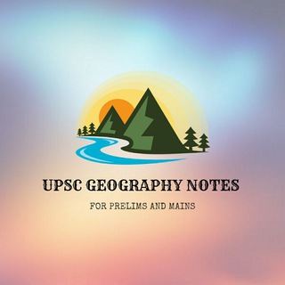 टेलीग्राम चैनल का लोगो upsc_geography_notes_optional — Upsc geography