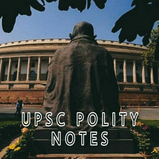 Logo of telegram channel upsc_polity_notes_psir_optional — UPSC POLITY