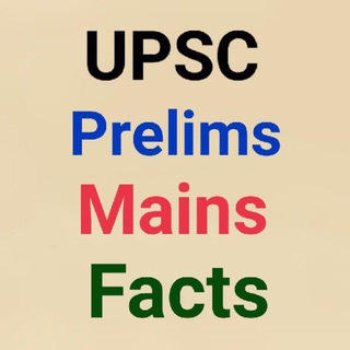 Telegram channel UPSC Facts logo