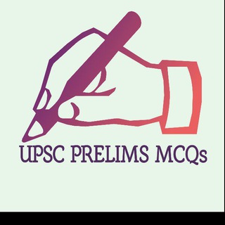 Logo of telegram channel upsc_prelims_mcqs — UPSC PRELIMS MCQs