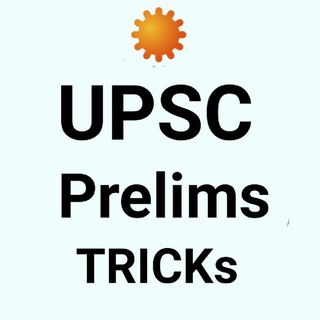 Telegram channel UPSC PRELIMS GK GS TRICKs logo